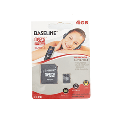Baseline Micro SD Cards BLRP-MC4GB