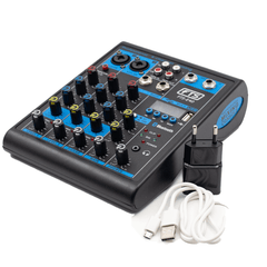 FTS 4-Channel Mixer E40 – Compact Audio Mixing Console