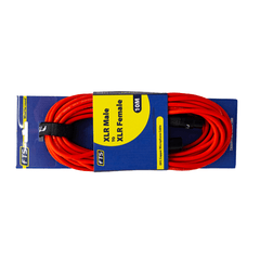 FTS XLR Male -XLR Female Mic Cable TX009+TX012ORANGE/10M