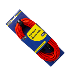 FTS XLR Male -XLR Female Mic Cable TX009+TX012ORANGE/10M