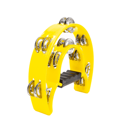 FTS Double Row Tambourine Yellow FTS-JT-TX9-20 YL