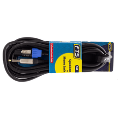 FTS 5m Speakon To Mono Jack CableTSC033C+TJ009/5M