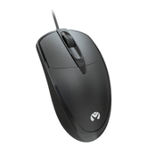 MOS-371U BK Mikuso Wired Optical Mouse 3 Buttons + 1 Wheel Black