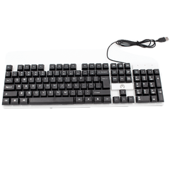 Mikuso Wired Waterproof Splash Design Keyboard Black KB-C024 BK/XK-01