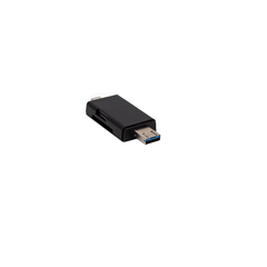 Mikuso USB 2.0 6-IN-1 MULTI-Function Card Reader Black CRD-011 BK