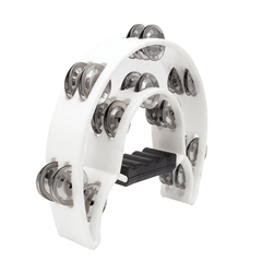 FTS Double Row Tambourine White FTS-JT-TX9-20 WH