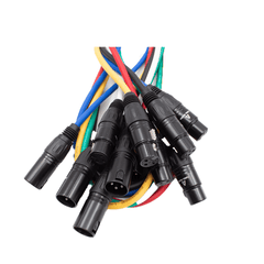Astro Audio XLR Male to Female 6PcsTx009-Tx012/1M