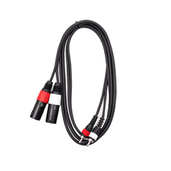 Astro Audio 1.8m C2RCA to 2XLR