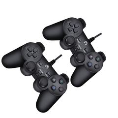 Mikuso Double Game Pad Wired Black GP-USB008 BK