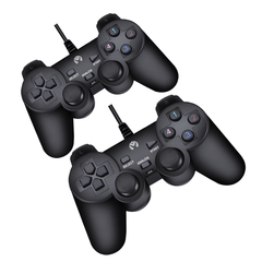 Mikuso Double Game Pad Wired Black GP-USB008 BK