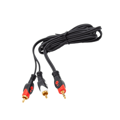 Astro Audio 3.5mm Stereo to 2 RCA Male Audio Cable 1.8m
