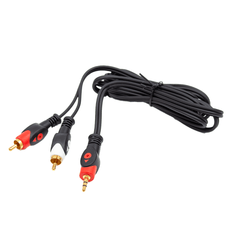 Astro Audio 3.5mm Stereo to 2 RCA Male Audio Cable 1.8m
