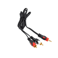 Astro Audio 3.5mm Stereo to 2 RCA Male Audio Cable 1.8m