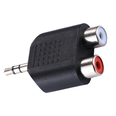 Astro Audio 3.5mm St Jack to 2xRCA Female ConverterP35SM2RCAF