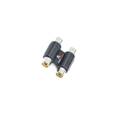 Astro Audio 2RCA Female to 2RCA Female Adapter P2RCAF2RCAF
