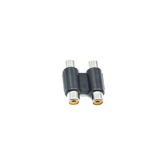 Astro Audio 2RCA Female to 2RCA Female Adapter P2RCAF2RCAF