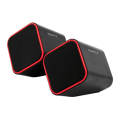 Havit USB 2.0 Computer Speaker HV-SK473 BK+RD