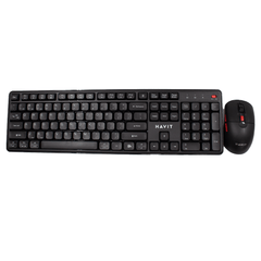 Havit Wireless keyboard+Mouse Combo Black+Red HV-KB261WB BK+RD