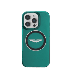 ASTON MARTIN-Magsafe IPhone 16 Pro Max Green IML Case