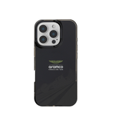 Aston Martin Aramco F1 MagSafe iPhone 16 Pro Max Black Case