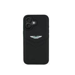 Aston Martin Aramco F1 MagSafe iPhone 16 Black Case