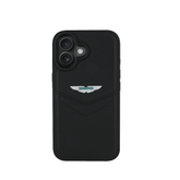 Aston Martin Aramco F1 MagSafe iPhone 16 Black Case