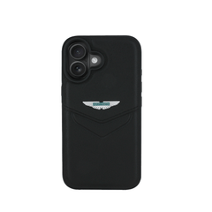 Aston Martin Aramco F1 MagSafe iPhone 16 Black Case