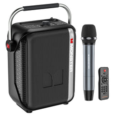 Monster Traveler Mini Portable Bluetooth Speaker Black M184BK