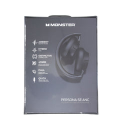 Monster Persona SE Active Noise Cancelling Headphones Black E67BK