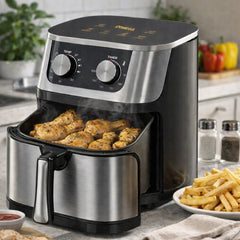 Omega 10L Dual Manual Dials AirFryer 1400W OM-S21