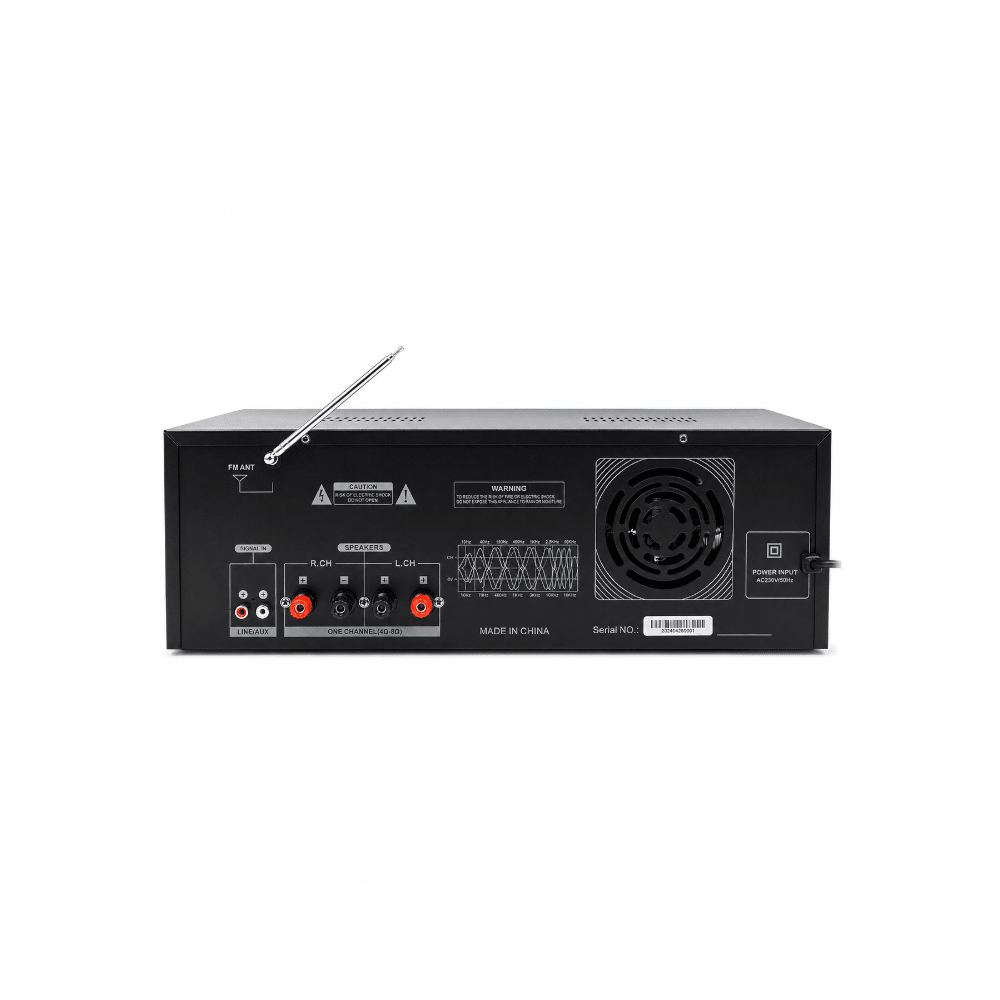 FTS 2CH Home Amplifier Hi-Fi Stereo AV602