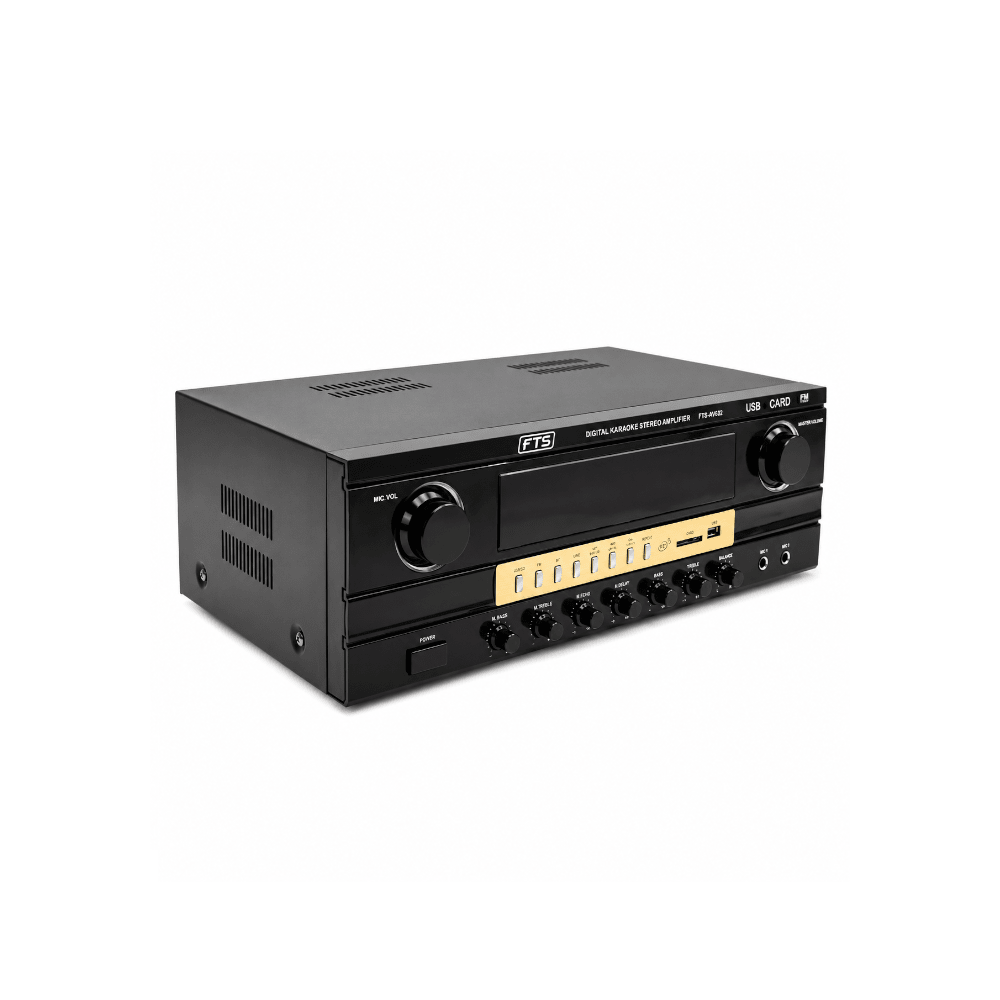 FTS 2CH Home Amplifier Hi-Fi Stereo AV602