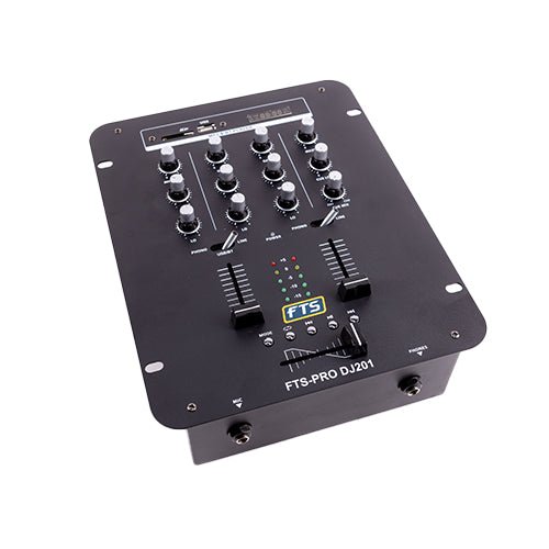 FTS PRO DJ201 2 Channel DJ Mixer