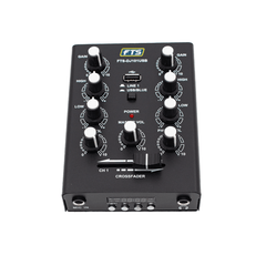 FTS 2-Channel DJ Mixer DJ101USB