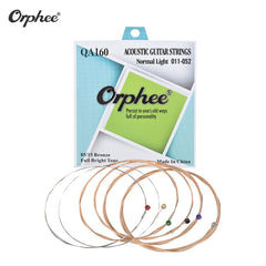 Orphee 0.011 To 0.052 Acoustic Guitar Strings QA160