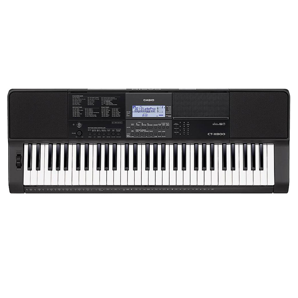 Casio 61 KEY 600 TONE PITCH BEND CT-X800
