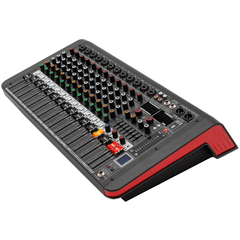FTS 12CH 850WX2 Mixer With BT Player E112
