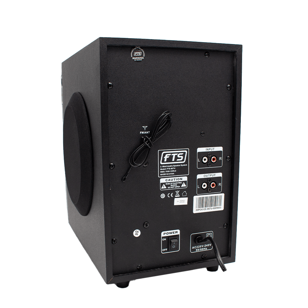 FTS Razor Pro 2.1 Channel Multimedia Speaker 857U
