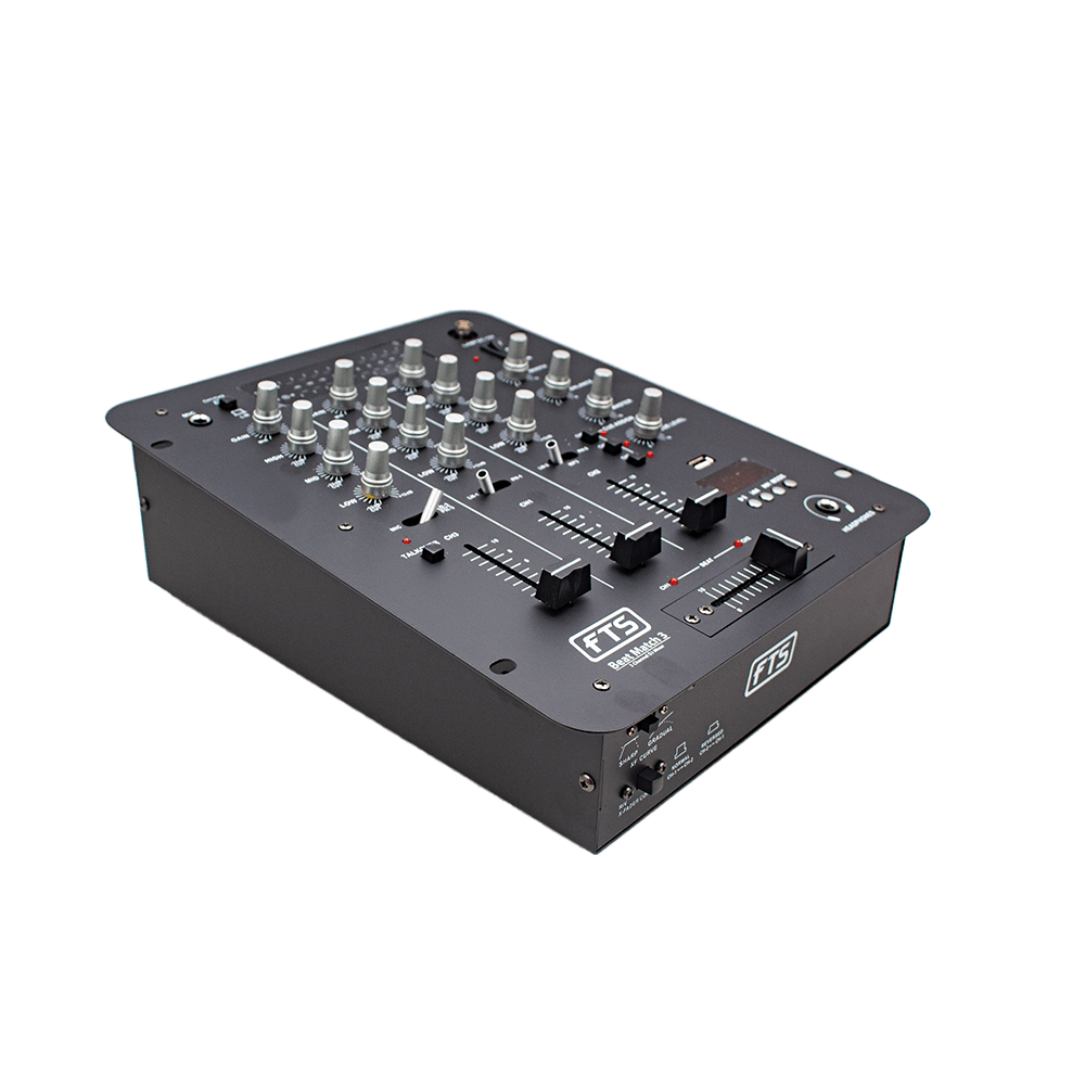 FTS Beat Match 3 3Ch DJ Mixer FTS-DJ626