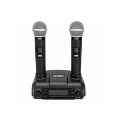 FTS Dual Handheld Wireless Microphones CD02