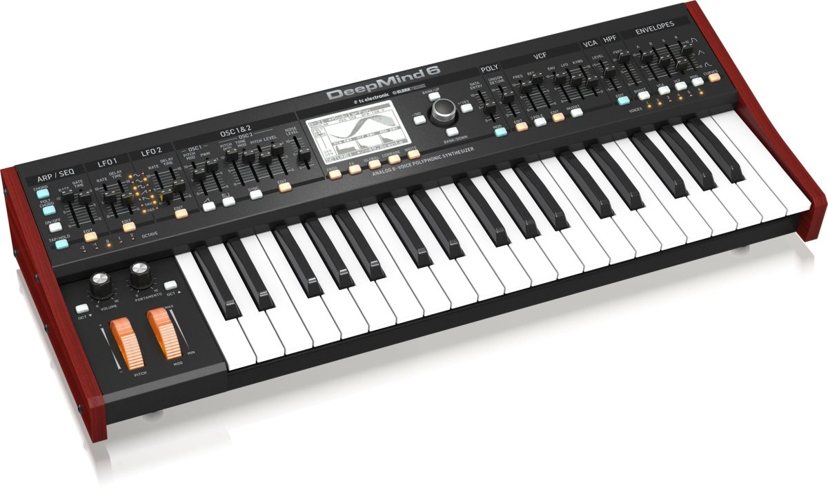 Behringer Deepmind 6 – 6-Voice Polyphonic Synthesizer