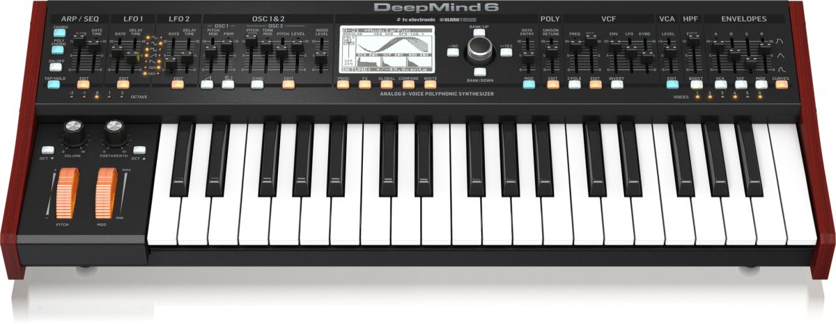 Behringer Deepmind 6 – 6-Voice Polyphonic Synthesizer