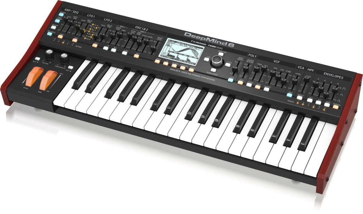 Behringer Deepmind 6 – 6-Voice Polyphonic Synthesizer