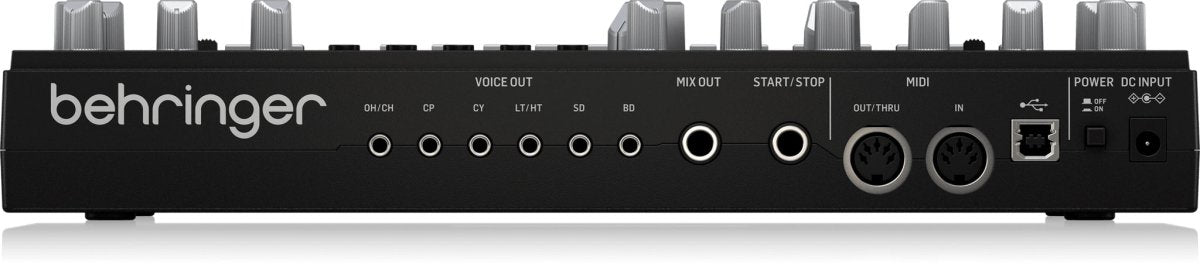 Behringer RD-6 BK Classic Analog Drum Machine (Black)