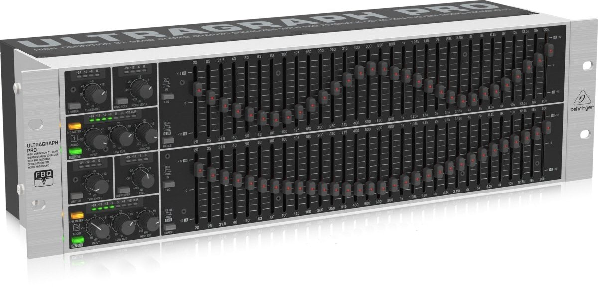 Behringer FBQ6200HD 31-Band Stereo Graphic Equalizer
