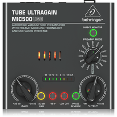Behringer MIC500USB Microphone Preamplifier