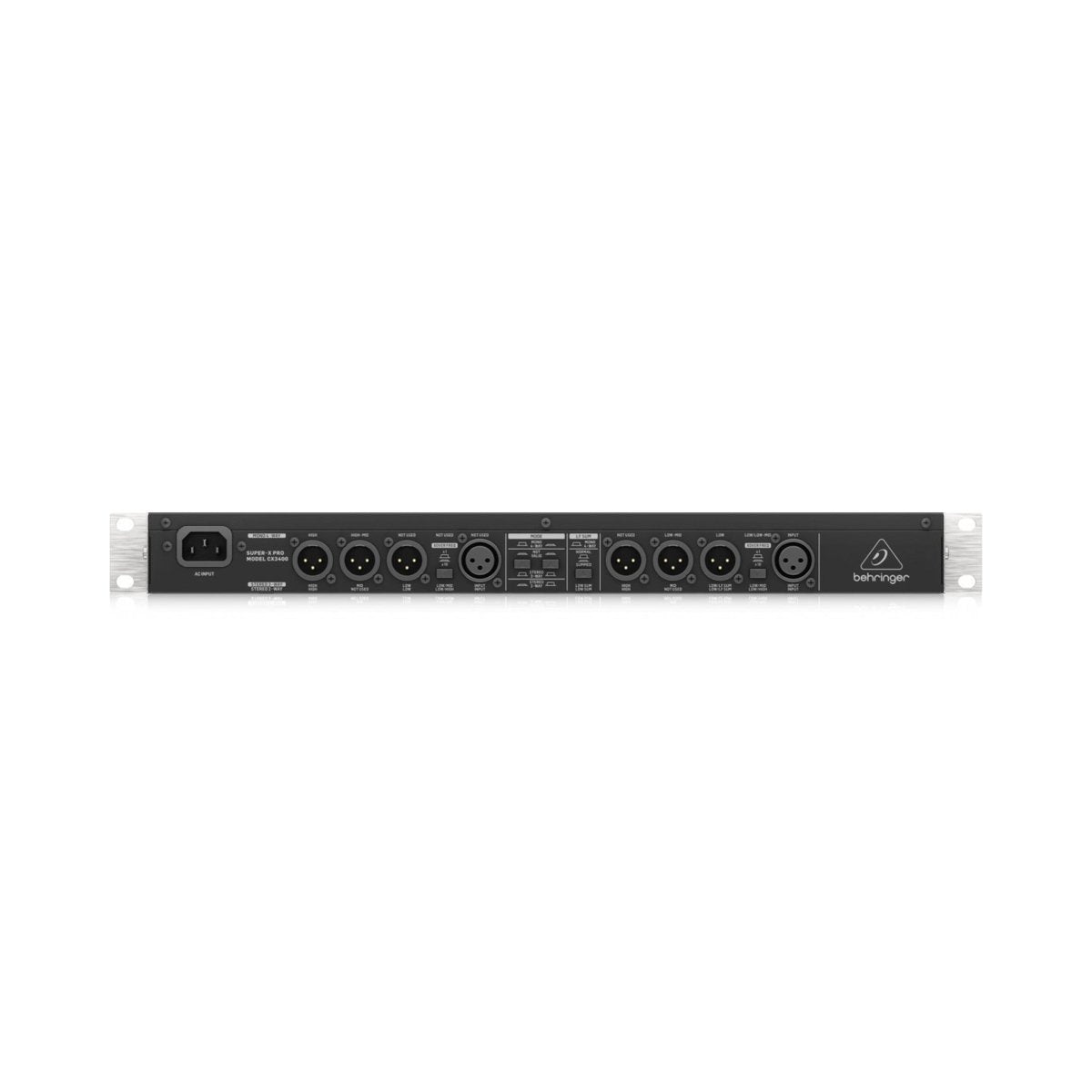 Behringer Cx3400 V2 2-Way/3-Way/Mono 4-Way Crossover