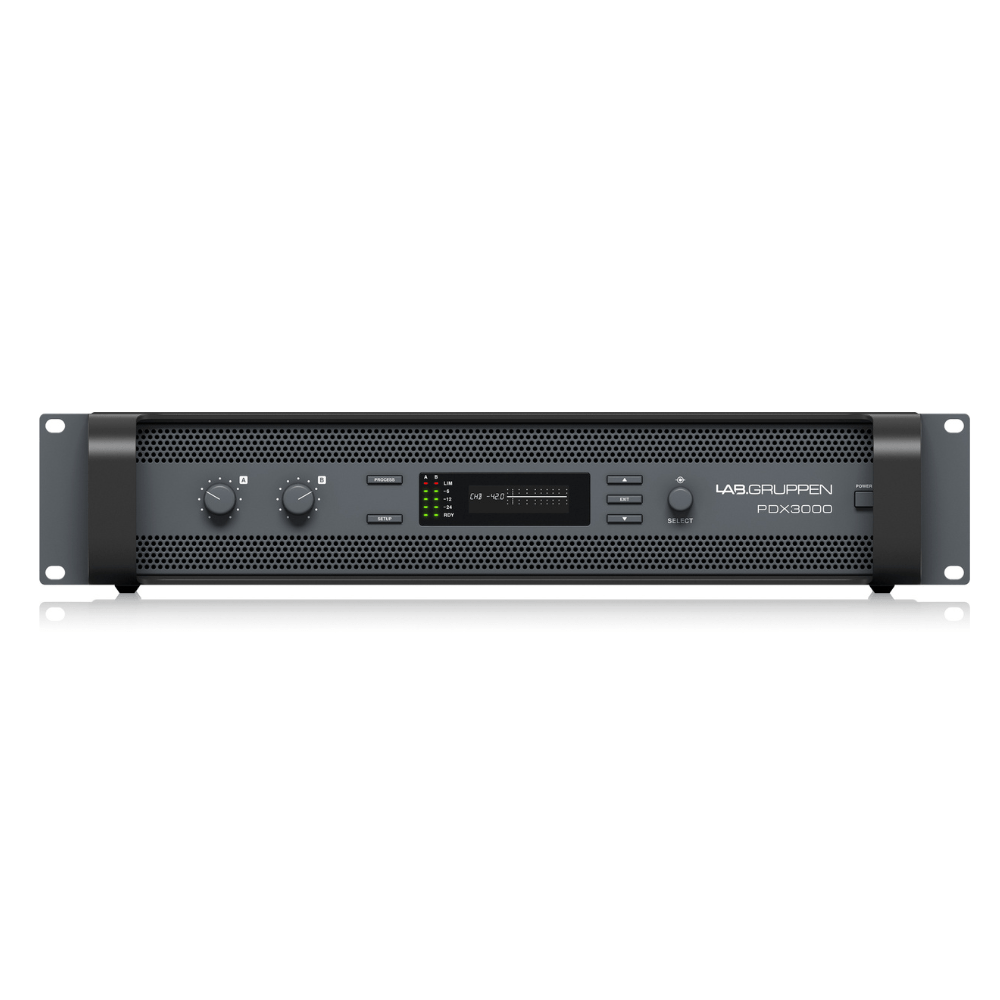 Lab Gruppen 3000W 2-Channel Speaker Amplifier PDX3000