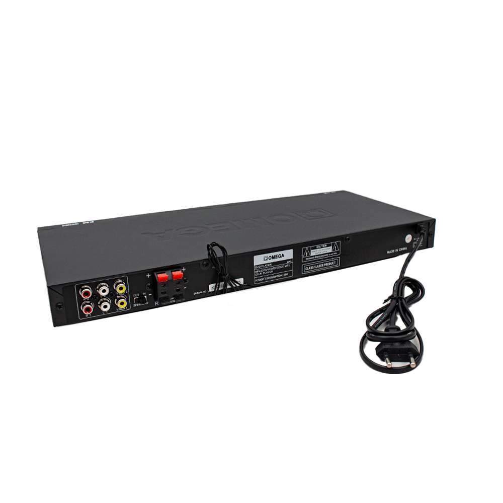 Omega  Dvd Player with Built-in Amp & Speaker OP-69E