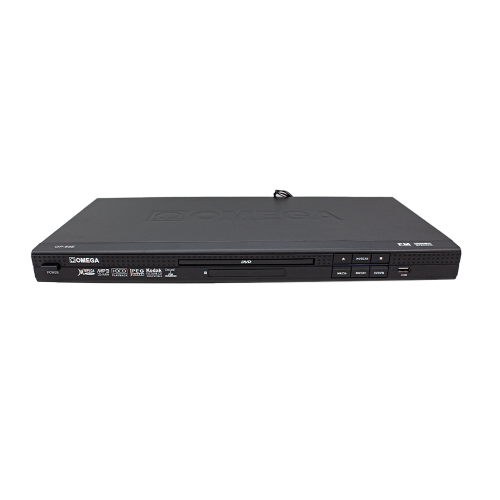 Omega  Dvd Player with Built-in Amp & Speaker OP-69E